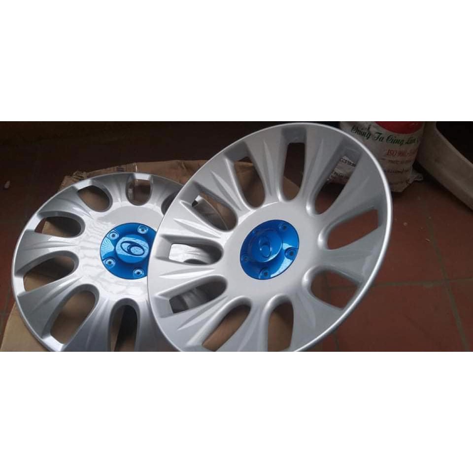 Chụp mâm thaco 10 lỗ nhựa dẻo Xe Khách - Xe Tải 3-4-5 Chân