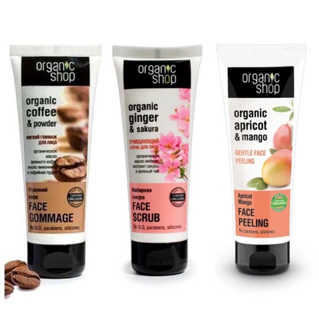 {Hũ lớn 250ml} Tẩy da chết body Oganic dưỡng trắng sáng | BigBuy360 - bigbuy360.vn