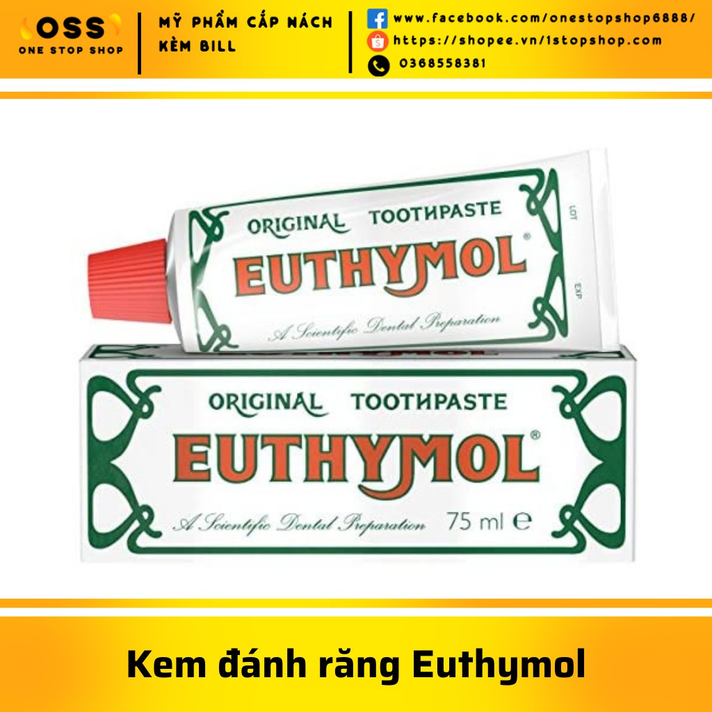 Kem đánh răng Euthymol - 75ml