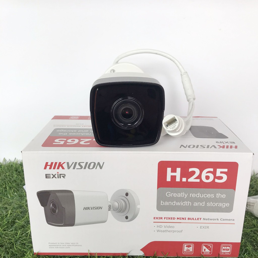 Camera IP HIKVISION DS-2CD1023G0E-I(L) 2.0 Megapixel hồng ngoại xa, chuẩn nén H265, hình ảnh Full HD- BẢO HÀNH 24 THANG