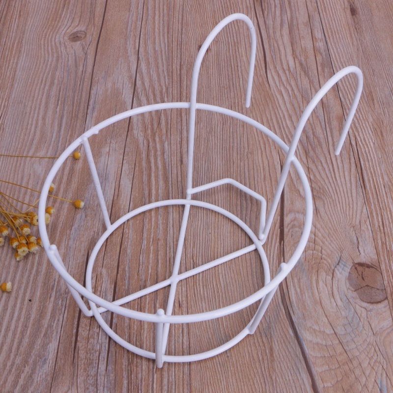 Giá Đỡ Chậu Hoa Treo Ban Công Hình Tròn Bằng Sắt