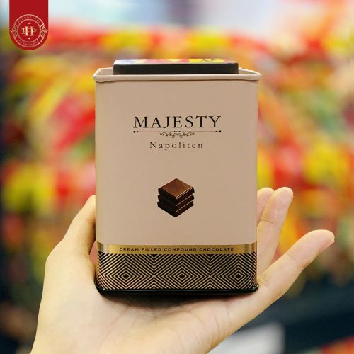 Socola Majesty hiệu Lale 145g các vị – hộp sắt