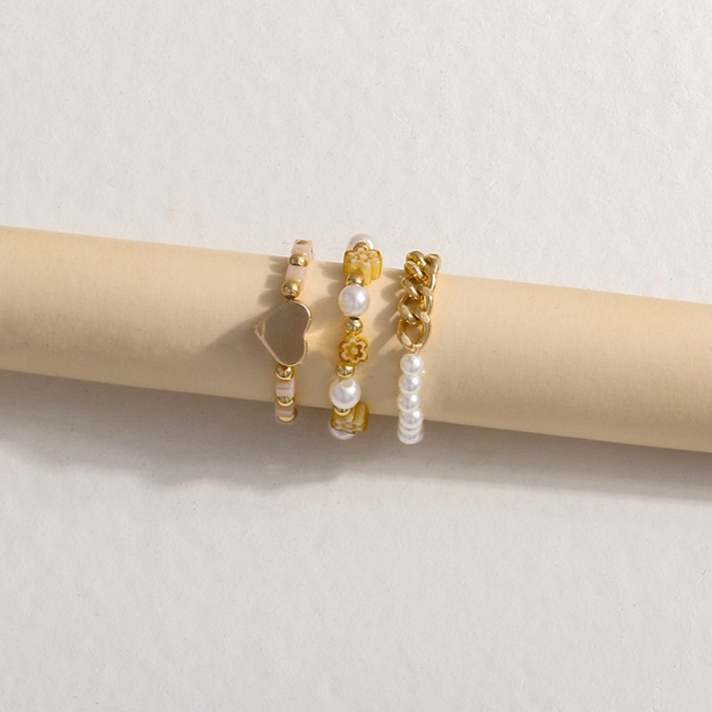 Set 3 Nhẫn Đeo Khớp Ngón Tay Phong Cách Bohemian Cho Nữ