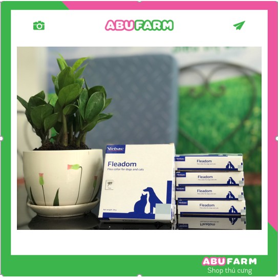 Fleadom - VÒNG CỔ CHỐNG VE, RẬN BỌ CHÉT CHO CHÓ MÈO