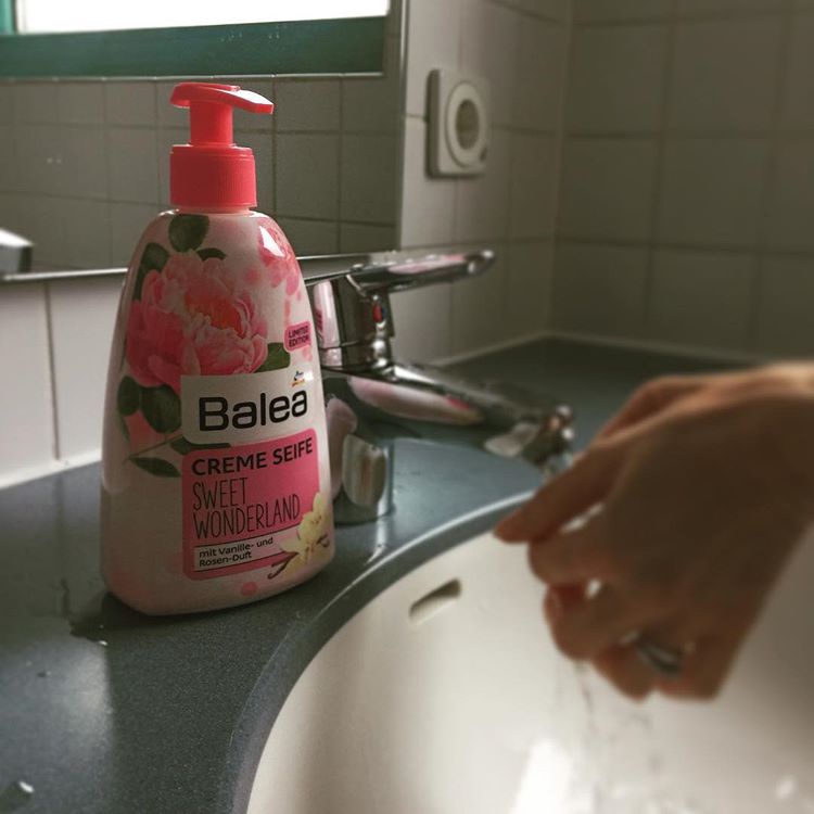 [ HÀNG ĐỨC ] Xà phòng rửa tay Balea Creme Seife 500ml