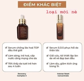 Serum cô đặc Estee Lauder Intense Reset Concentrate (mini 5ml)