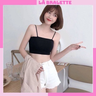 Áo bra nữ 2 dây đệm mỏng quây ngực học sinh, áo lót học sinh A06