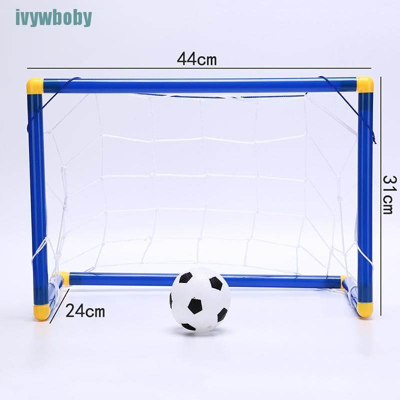 Bộ Lưới Chơi Bóng Đá Mini Có Thể Gấp Gọn Kèm Bơm Cho Trẻ Em