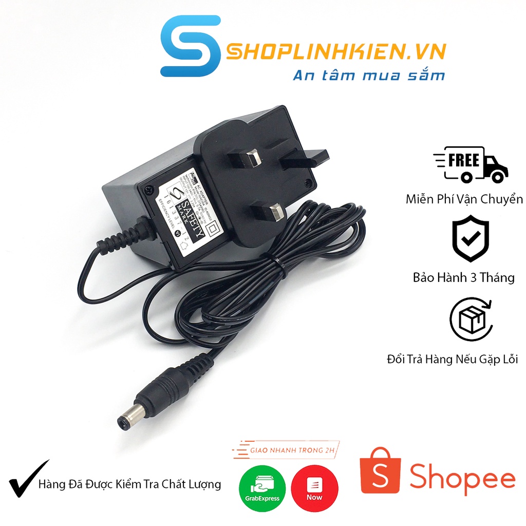 Nguồn Adapter 12V2.25A 5.5x2.1MM Acbel Xuất UK WAE004