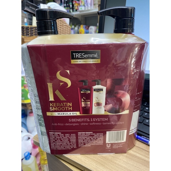 Dầu gội Tresemme 24 Hour Volume Shampoo mĩ 650ml