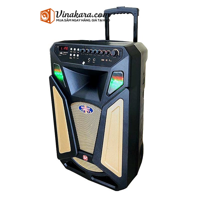 Loa kéo Ronamax U15A, mẫu loa karaoke 2018, công suất đỉnh 450W