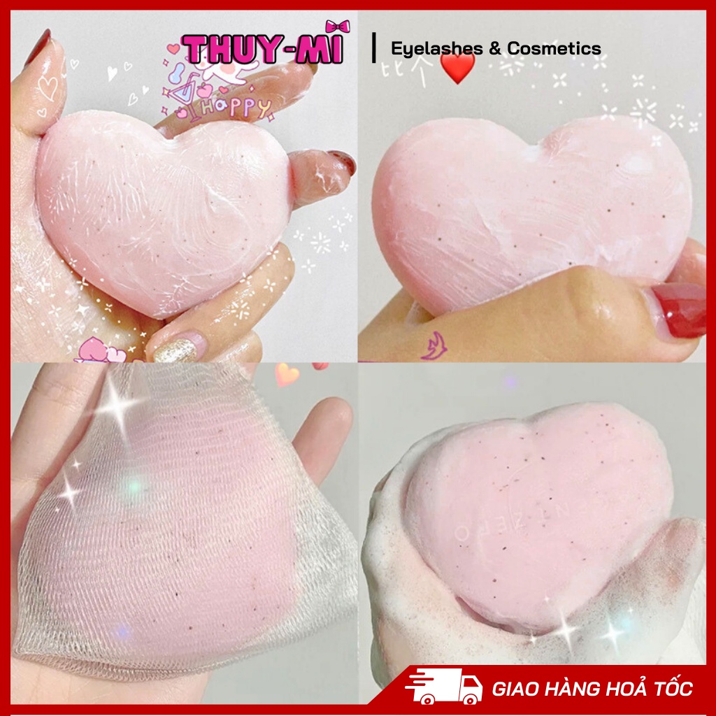 Xà phòng giảm thâm mông hình trái tim