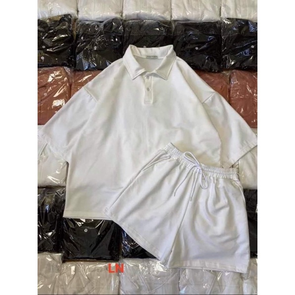 Sét áo polo + quần đùi