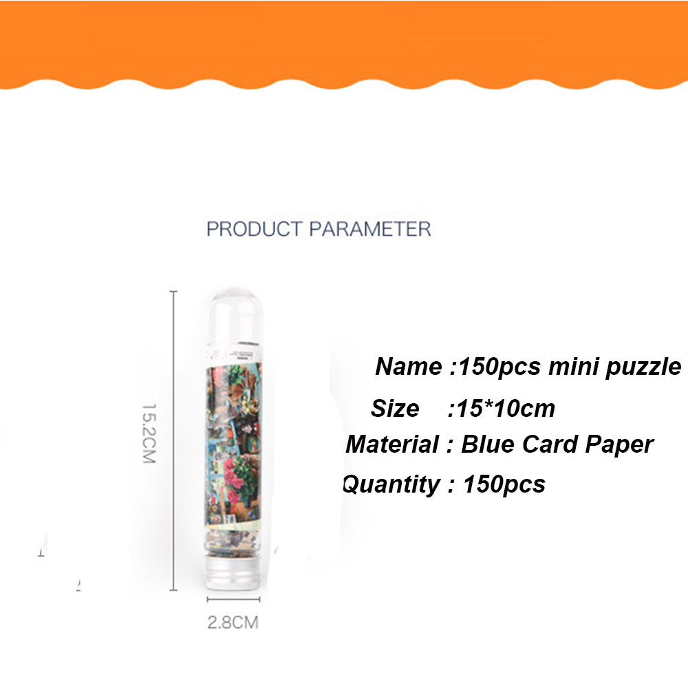 Bộ Đồ Chơi Xếp Hình Dạng Ống Mini 10X15cm Độc Đáo Hỗ Trợ Giáo Dục Sớm Cho Người Lớn Và Trẻ Em