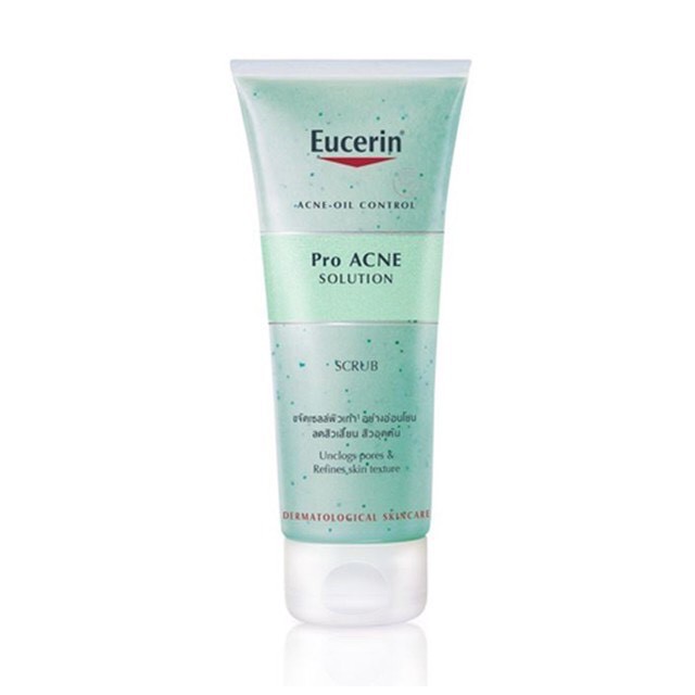 Tẩy tế bào chết Eucerin Pro acne solution Scrub tuýp 100ml