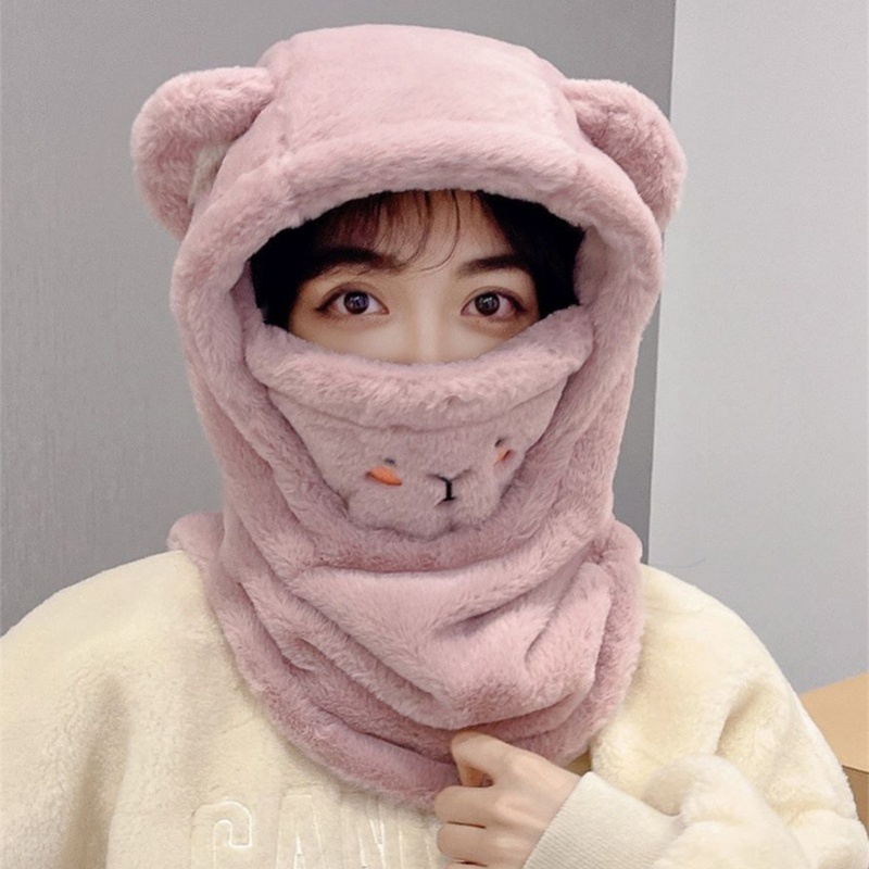 Mũ Đi Xe Đạp 2 Trong 1 Bằng Nhung Chống Lạnh Cho Chó