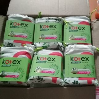 Băng vệ sinh kotex thảo dược cool mát siêu mỏng cánh 23cm gói 4 miếng