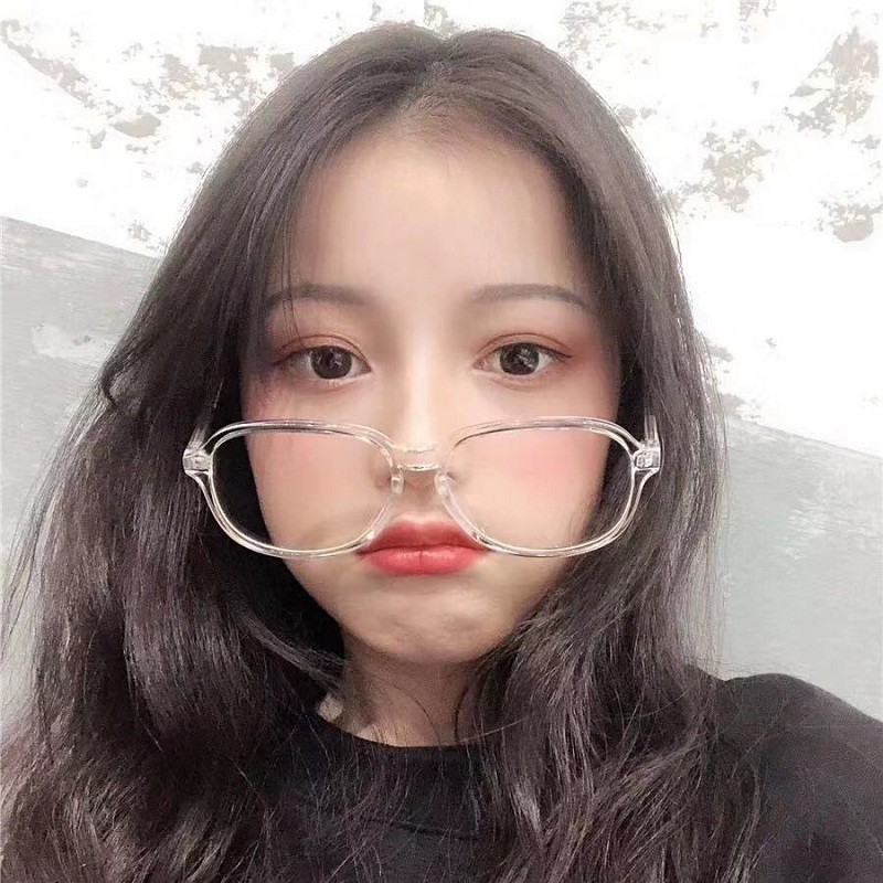 Kính cận thời trang nữ mắt tròn phong cách Hàn Quốc đẹp giá rẻ cute chống tia UV ABICA 026
