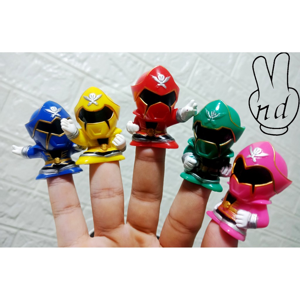 Mô hình fig 5 anh em Siêu nhân hải tặc Gokaiger - chính hãng Bandai
