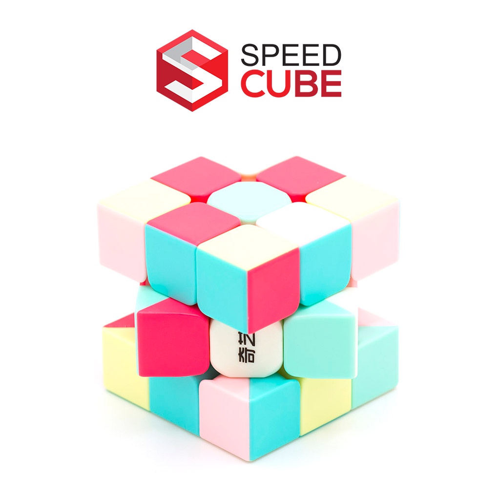 Rubik 3x3 Giá Rẻ QiYi Warrior Neon Rubic Chính Hãng Qiyi - Shop Speed Cube