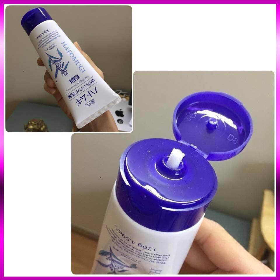 SỮA RỬA MẶT TRẮNG DA HẠT Ý DĨ HATOMUGI CLEANSING & FACIAL WASHING 130g NHẬT BẢN | BigBuy360 - bigbuy360.vn