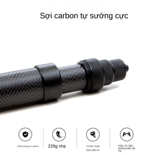○❍Thích hợp cho máy ảnh toàn cảnh Insta360 ONE X / X2 EVO Gậy chụp tự sướng có thể điều chỉnh bằng sợi carbon siêu dài 3