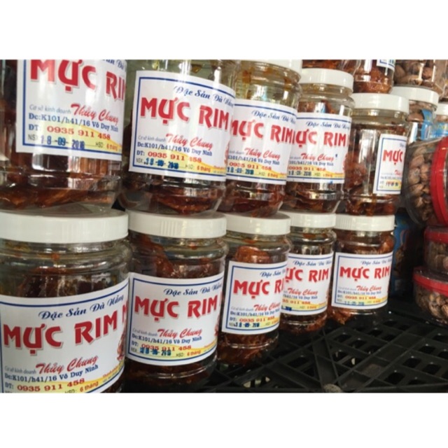 Mực rim me hộp 200g- Đặc sản Đà nẵng