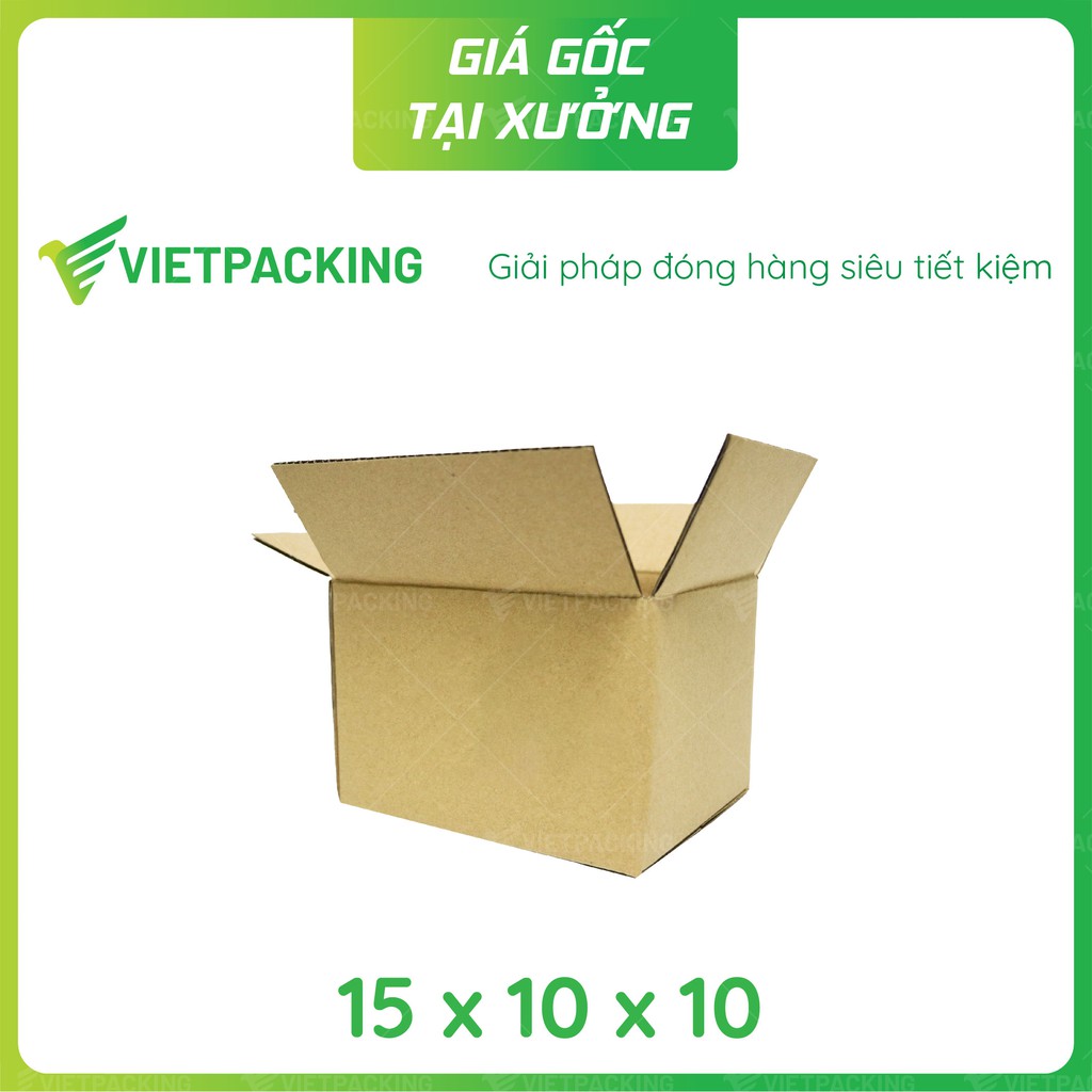 15x10x10 - 50 hộp carton đóng gói giao hàng V067