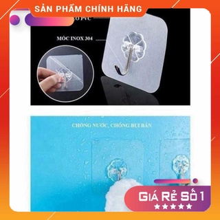 Combo 10 chiếc móc dán treo đồ siêu chắc siêu dính