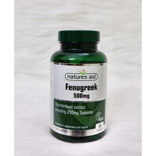 Lợi sữa cỏ cà ri NaturesAid Fenugreek 90 viên