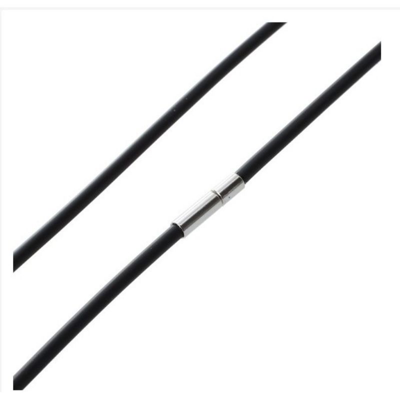 Dây cao su nam khóa thép không rỉ 3mm