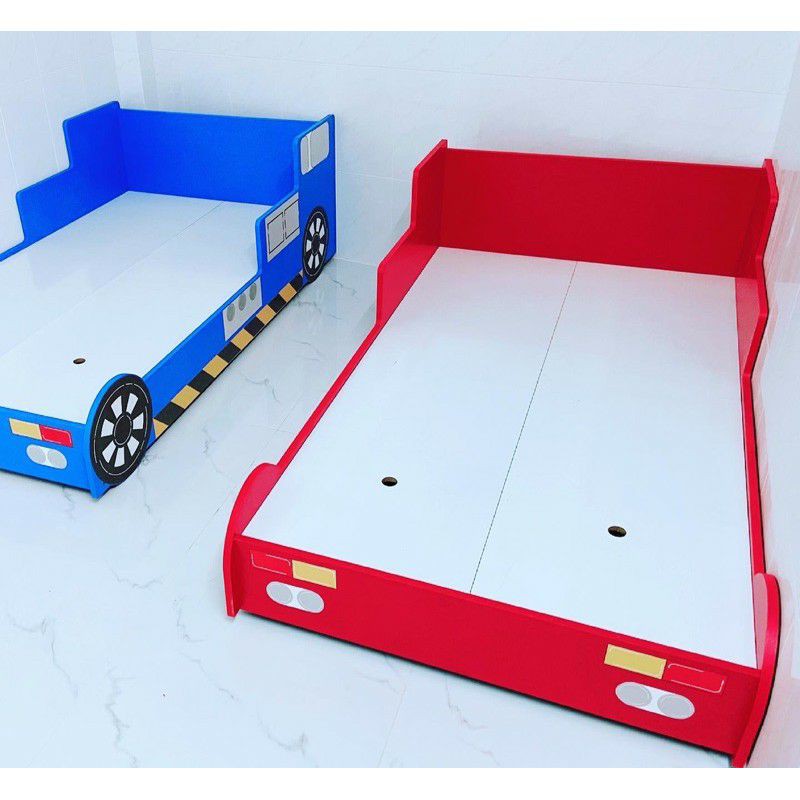 giường ô tô cho bé gỗ MDF nhập khẩu 1m9 | BigBuy360 - bigbuy360.vn