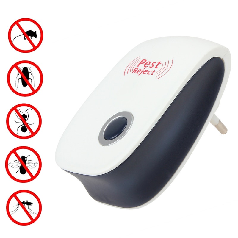 Thiết Bị Siêu Âm Chống Diệt Muỗi Côn Trùng Tiện Dụng Cho Gia Đình