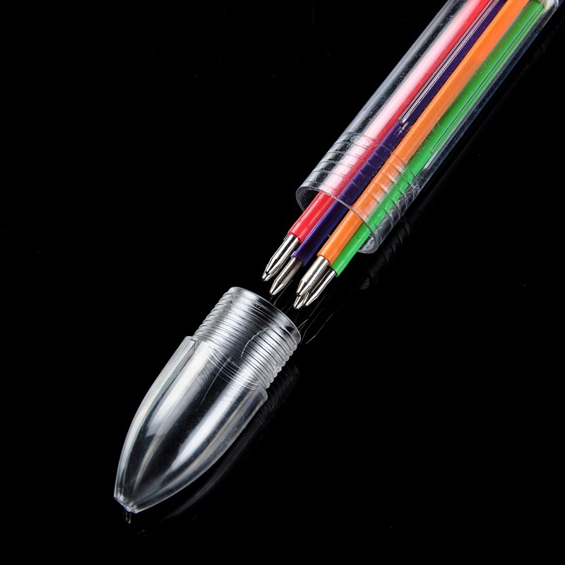 1 Bút Bi Nhiều Màu 6 Trong 1 Hoạ Tiết Hoạt Hình