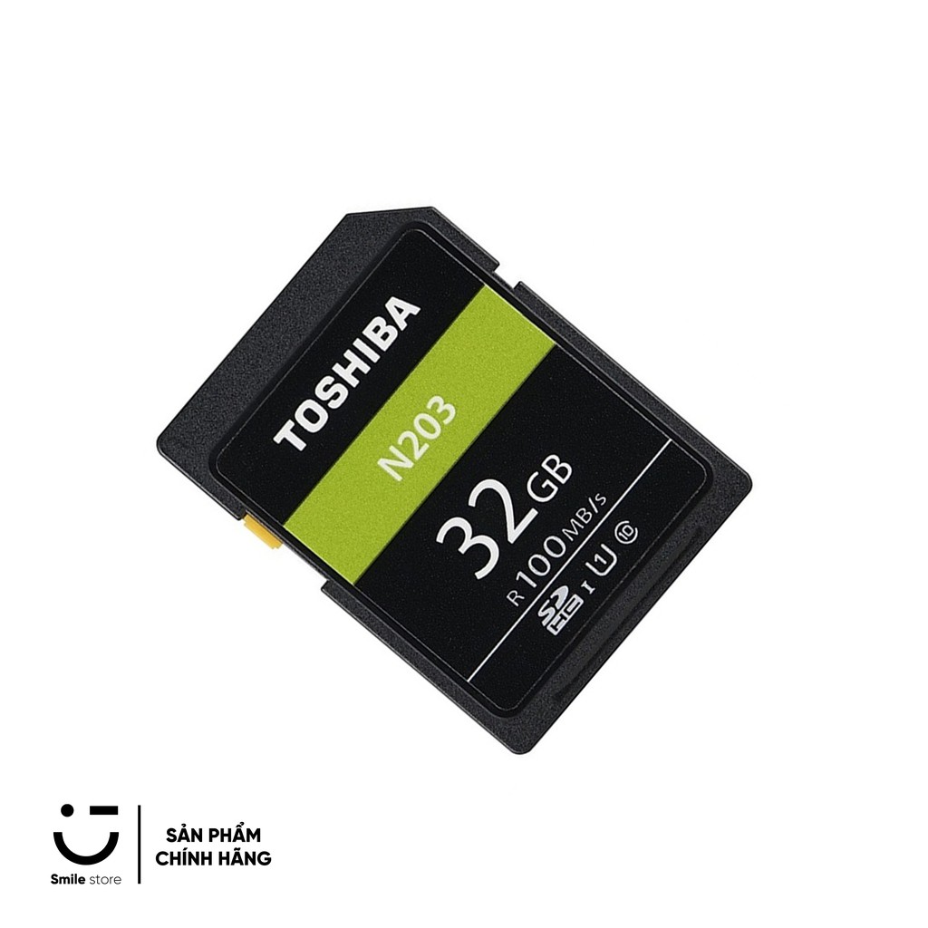 Thẻ Nhớ Máy Ảnh SDHC TOSHIBA N203 Class 10 Tốc Độ Cao 100Mb/s Dành Cho Máy Ảnh DSLR, Mirrorless
