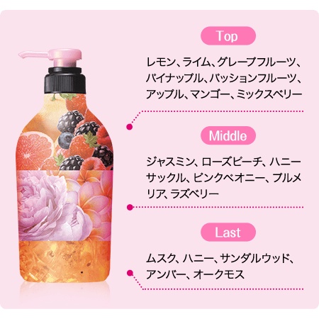 Sữa tắm Shiseido Macherie Fragrance body soap Nhật Bản 450ml