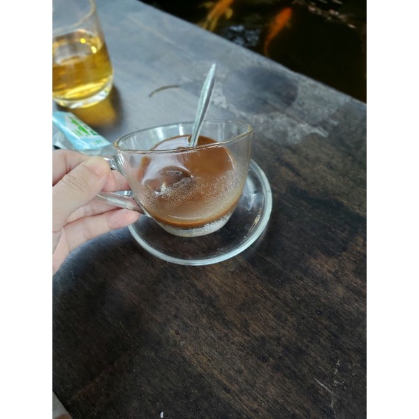 Bộ 6 tách trà, cafe thủy tinh 230ml, ly cốc trà cafe 230ml