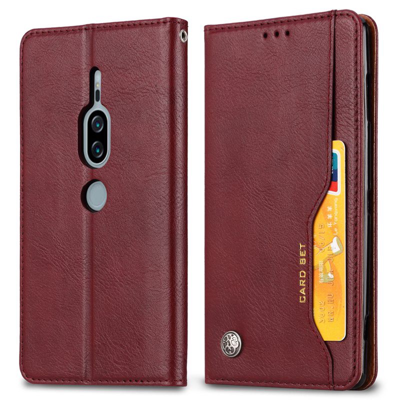 For Sony Xperia XZ2 Premium Case Card holder Holster Cover Case Wallet Case