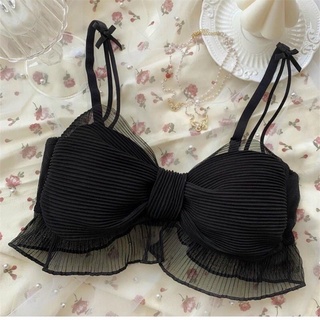 Áo Bara 2 dây gân lưới dập ( kèm mod ngực)