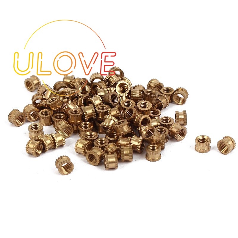 Đai ốc M3 x 3MM bằng đồng thau đa năng tiện dụng chất lượng cao