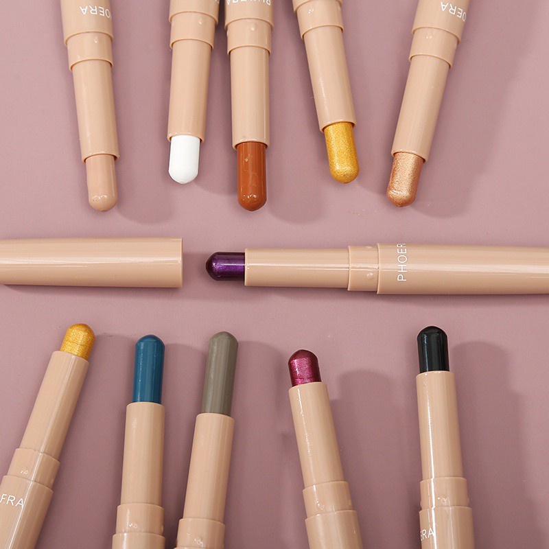 (Hàng Mới Về) Phấn Mắt Dạng Thỏi Phoera 10 Màu Tùy Chọn | BigBuy360 - bigbuy360.vn