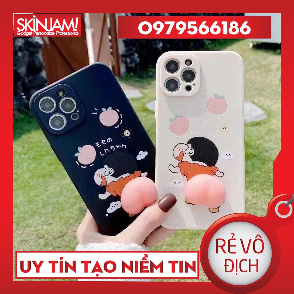 | Ốp MOCHI | Ốp Lưng ip Gắn Mochi Cạnh Vuông 6G đến Xsmax Dễ Thương