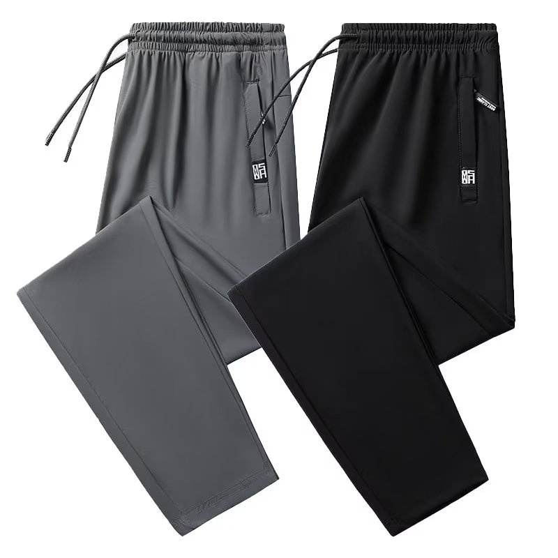 Quần Dài Thể Thao Dáng Suông Chất Liệu Mau Khô Thời Trang Mùa Thu Cho Nam