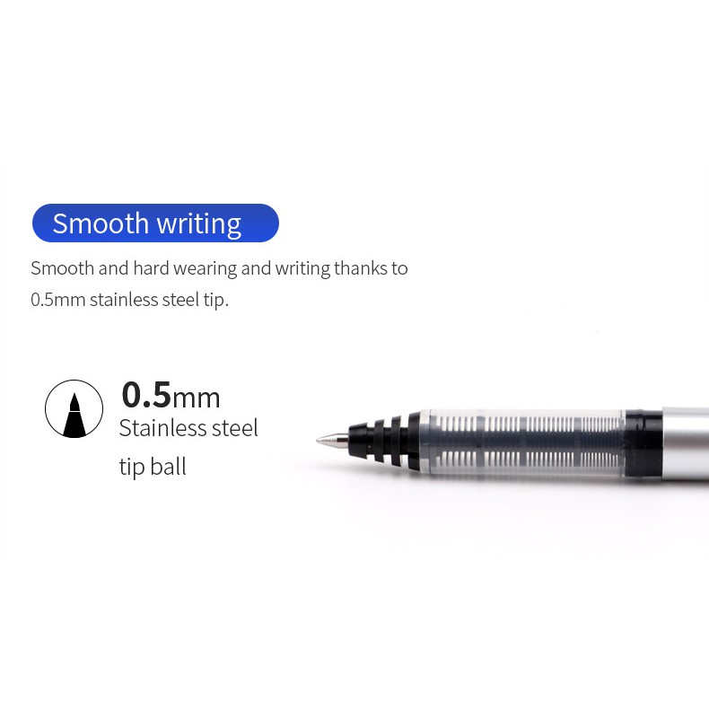 Bút Ký Tên Mực Nước Lỏng 0.5mm 3 Màu BAOKE-BK109