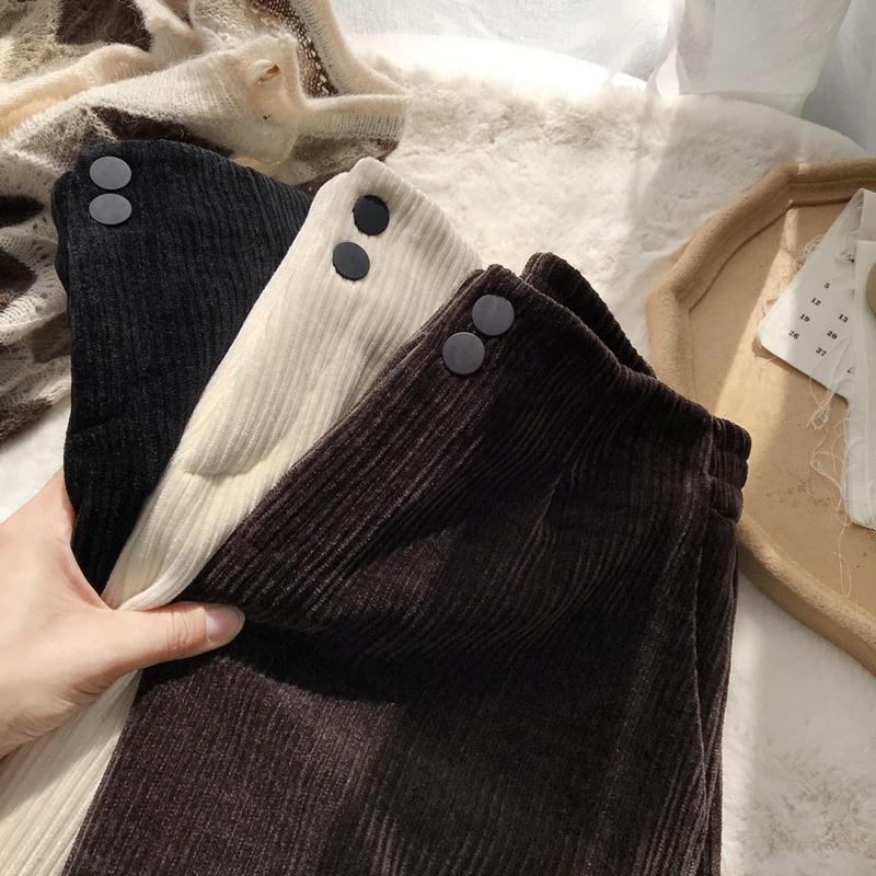 Quần Đùi Nhung Lưng Cao #6575 1681273 Hàng Quảng Châu