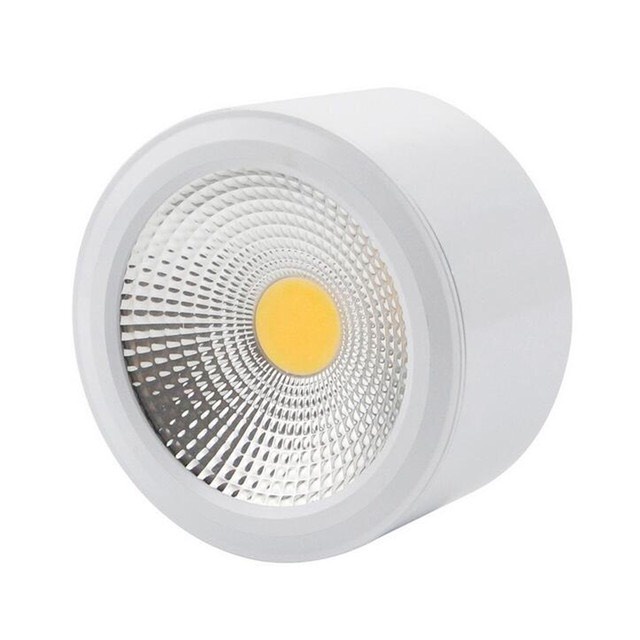 Đèn ống bơ công suất 10W đường kính 9cm ốp nổi trần, lối đi, ban công