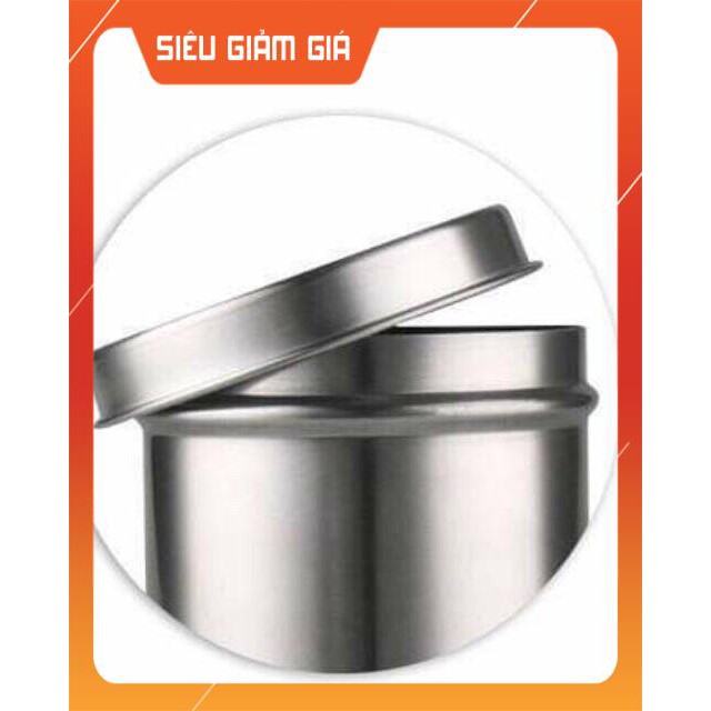 Hộp inox Đựng Bông Trong Spa TMV