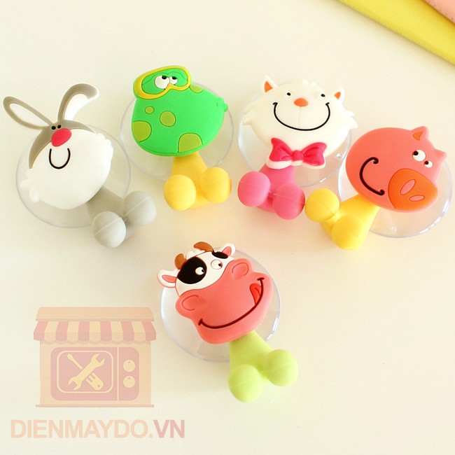 Dụng Cụ Kẹp Bàn Chải Hình Thú Siêu Hot