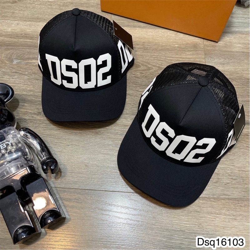 Mũ Lưỡi Trai DSQ Gáy Lưới - Mũ DSQ Cho Nam - Có Hộp Tặng Kèm