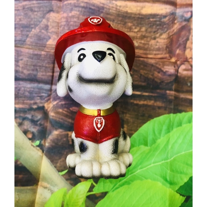 Đồ chơi ống heo Paw Patrol bằng sứ.